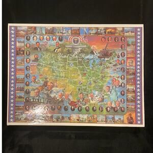 Retired White Mountain 1000 pc. Puzzle US Presidents